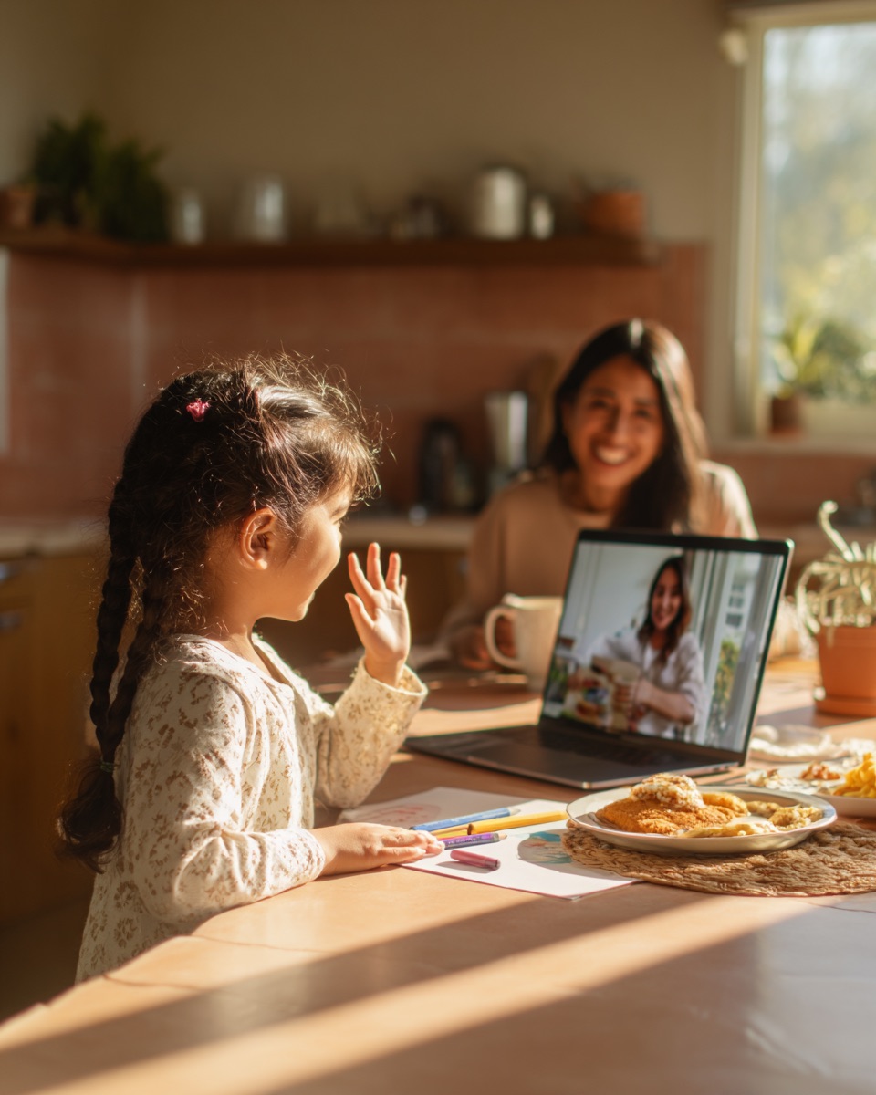 Young girl learning with expert reading teacher supporting in background