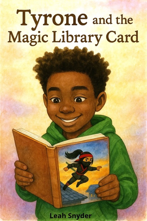 Tyrone And The Magic Libary Card