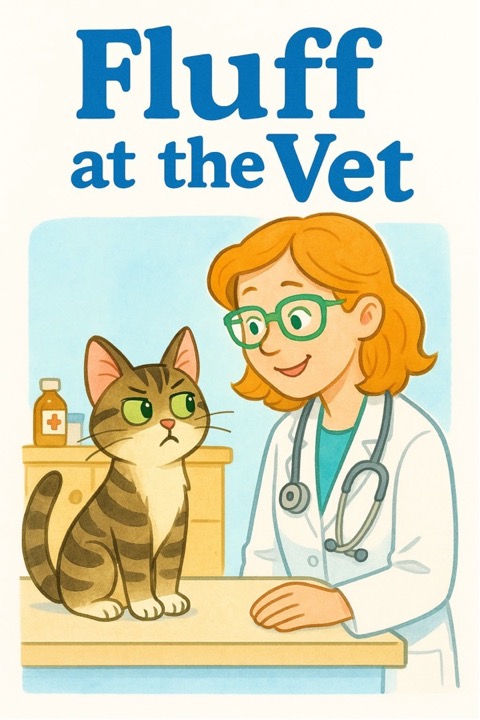 Fluff At The Vet