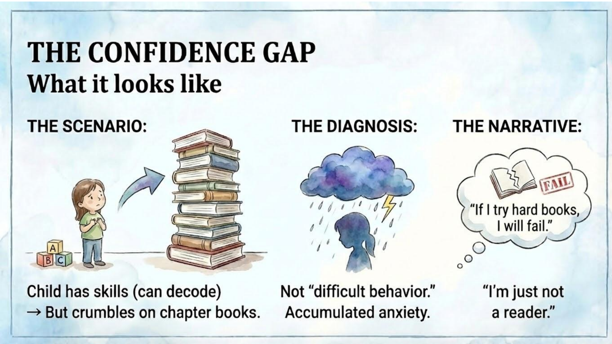 The Confidence Gap — why children say 'I'm just not a reader'