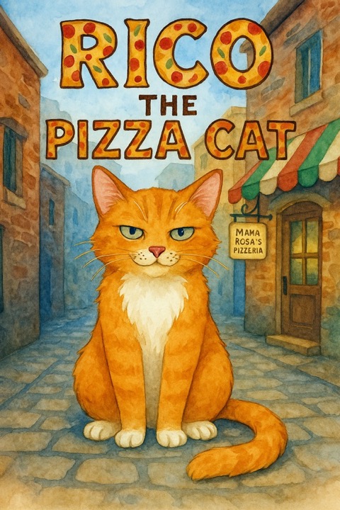 Rico the Pizza Cat — cover